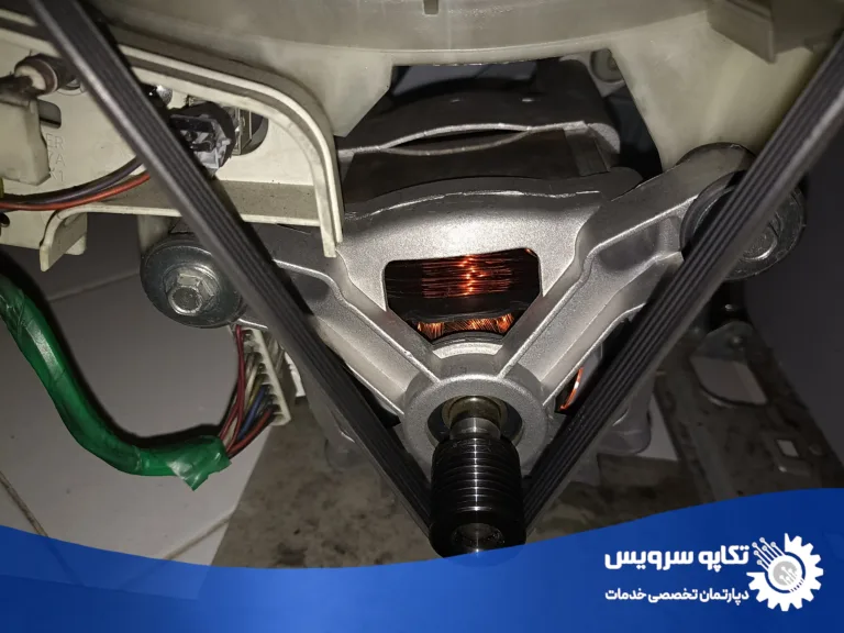 علت بوی سوختگی ماشین لباسشویی داغ شدن بیش از حد موتور
